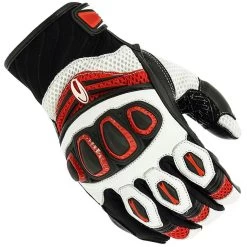 Richa Turbo Short Summer Motorcycle Gloves 10 Richa Turbo Short Summer Motorcycle Gloves -Biker Style Shop lrgscale14335 Richa Turbo Short Summer Motorcycle Gloves Black Red White 1353 1