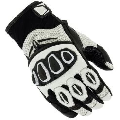 Richa Turbo Short Summer Motorcycle Gloves 11 Richa Turbo Short Summer Motorcycle Gloves -Biker Style Shop lrgscale14335 Richa Turbo Short Summer Motorcycle Gloves Black White 1525 1