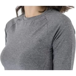 Knox Dry Inside Mia Ladies Long Sleeve Base Layer Top -Biker Style Shop lrgscale14921 Knox Dry Inside Mia Ladies Long Sleeve Base Layer Top Grey 1600 8