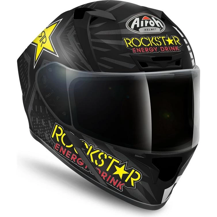Airoh Valor Rockstar Motorcycle Helmet & Visor 5 Airoh Valor Rockstar Motorcycle Helmet & Visor - Image 5