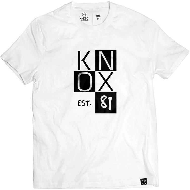 Knox Checkered Flag T-Shirt 3 Knox Checkered Flag T-Shirt - Image 3