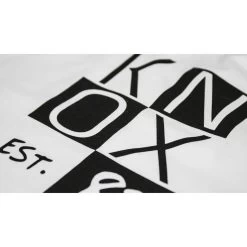 Knox Checkered Flag T-Shirt 18 Knox Checkered Flag T-Shirt -Biker Style Shop lrgscale15082 Knox Checkered Flag T Shirt White 1600 4