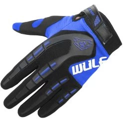 Wulfsport Wulf Attack Motocross Gloves 12 Wulfsport Wulf Attack Motocross Gloves -Biker Style Shop lrgscale15088 Wulf Attack Adult MX Gloves Blue 1513 1