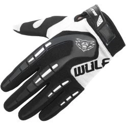 Wulfsport Wulf Attack Motocross Gloves 18 Wulfsport Wulf Attack Motocross Gloves -Biker Style Shop lrgscale15088 Wulf Attack Adult MX Gloves White 1507 1