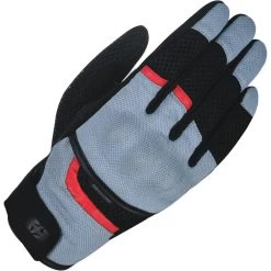 Oxford Brisbane Air Short Motorcycle Gloves -Biker Style Shop lrgscale15993 Oxford Brisbane Air Short Motorbike Gloves Grey Black 1600 1