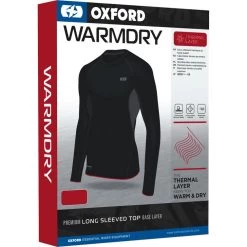 Oxford Layers Warm Dry Long Sleeve Top -Biker Style Shop lrgscale16132 Oxford Layers Warm Dry Long Sleeve Top Black 1600 1 1