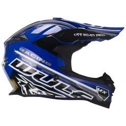Wulf Off Road Pro Motocross Helmet -Biker Style Shop lrgscale16875 Wulf Off Road Pro Adult Motocross Helmet Blue 1000 2