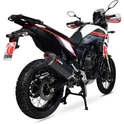 Scorpion Serket Black Ceramic Oval Exhaust - Yamaha Tenere 700 2019 - 2020 -Biker Style Shop lrgscale17152 Scorpion Serket Stainless Oval Exhaust Yamaha Tenere 700 Black Ceramic 1265 3