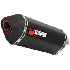 Scorpion Serket Black Ceramic Oval Exhaust - Yamaha Tenere 700 2019 - 2020 -Biker Style Shop lrgscale17152 Scorpion Serket Stainless Oval Exhaust Yamaha Tenere 700 Black Ceramic 1600 2