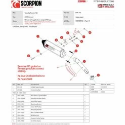 Scorpion Serket Black Ceramic Oval Exhaust - Yamaha Tenere 700 2019 - 2020 -Biker Style Shop lrgscale17152 Scorpion Serket Stainless Oval Exhaust Yamaha Tenere 700 Black Ceramic 1600 5