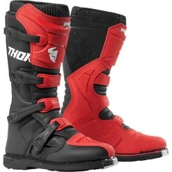 Thor Blitz XP Motocross Boots -Biker Style Shop lrgscale17480 Thor Blitz XP Motocross Boots Black Red 898 1