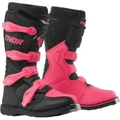 Thor Blitz XP Ladies Motocross Boots -Biker Style Shop lrgscale17481 Thor Blitz XP Ladies Motocross Boots Black Pink 900 1