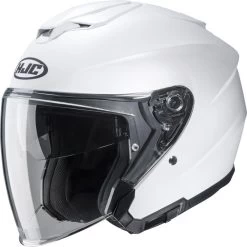 HJC I30 Plain Open Face Motorcycle Helmet -Biker Style Shop lrgscale17757 HJC i30 Plain Open Face Motorcycle Helmet White 1600 1 1