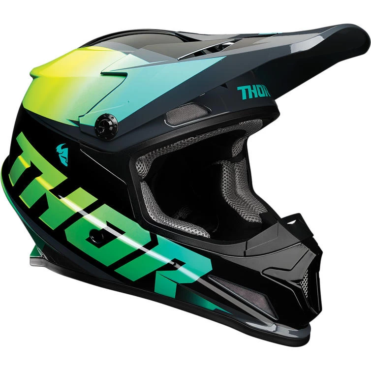 Thor Sector Fader Motocross Helmet 3 Thor Sector Fader Motocross Helmet - Image 3