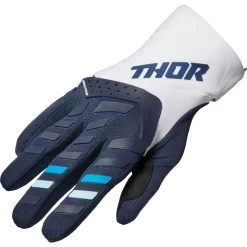 Thor Spectrum 2022 Ladies Motocross Gloves -Biker Style Shop lrgscale18125 Thor Spectrum 2022 Ladies MX Gloves Midnight White 1600 1