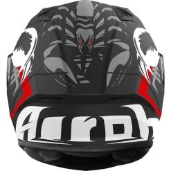Airoh Valor Claw Motorcycle Helmet -Biker Style Shop lrgscale18186 Airoh Valor Claw Motorcycle Helmet Matt Black White Red 777 3