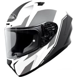 Airoh Valor Wings Motorcycle Helmet & Visor -Biker Style Shop lrgscale18188 Airoh Valor Wings Motorcycle Helmet Matt White 906 1
