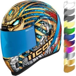 Icon Airform Pharaoh Motorcycle Helmet & Visor