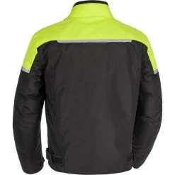 Oxford Spartan Short Motorcycle Jacket 11 Oxford Spartan Short Motorcycle Jacket -Biker Style Shop lrgscale18240 Oxford Spartan Short Motorcycle Jacket Black Fluo Yellow 934 2