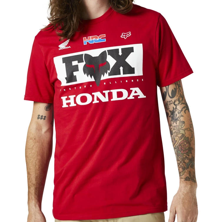 Fox Racing Honda Short Sleeve Premium T-Shirt 4 Fox Racing Honda Short Sleeve Premium T-Shirt - Image 4