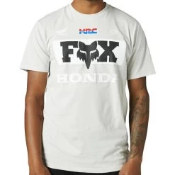 Fox Racing Honda Short Sleeve Premium T-Shirt 12 Fox Racing Honda Short Sleeve Premium T-Shirt -Biker Style Shop lrgscale18307 Fox Racing Honda Short Sleeve Premium T Shirt Light Grey 1143 1