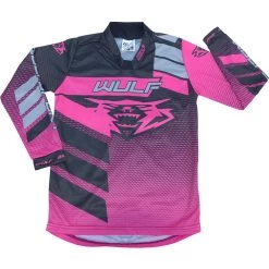 Wulf Matrix Cub Kids Motocross Jersey -Biker Style Shop lrgscale18368 Wulf Matrix Cub Motocross Jersey Pink 1000 1