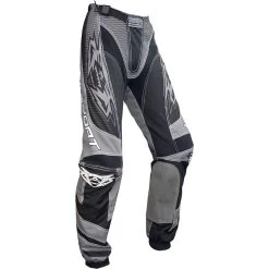Wulf Matrix Adult Motocross Jersey & Pants Black Grey Kit -Biker Style Shop lrgscale18371 Wulf Matrix Adult Motocross Pants Black Grey 1000 1 1