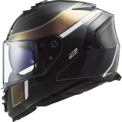 LS2 FF800 Storm Velvet Motorcycle Helmet -Biker Style Shop lrgscale18380 LS2 FF800 Storm Velvet Motorcycle Helmet Black Rainbow 1600 3