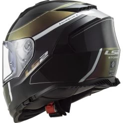 LS2 FF800 Storm Velvet Motorcycle Helmet -Biker Style Shop lrgscale18380 LS2 FF800 Storm Velvet Motorcycle Helmet Black Rainbow 1600 4