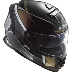 LS2 FF800 Storm Velvet Motorcycle Helmet -Biker Style Shop lrgscale18380 LS2 FF800 Storm Velvet Motorcycle Helmet Black Rainbow 1600 7