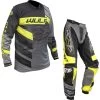Wulf Matrix Adult Motocross Jersey & Pants Black Yellow Kit