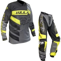 Wulf Matrix Adult Motocross Jersey & Pants Black Yellow Kit 7 Wulf Matrix Adult Motocross Jersey & Pants Black Yellow Kit -Biker Style Shop lrgscale18393 Wulf Matrix Adult Motocross Jersey And Pants Black Yellow 1230 2