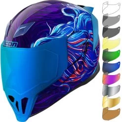 Icon Airflite Betta Motorcycle Helmet & Visor