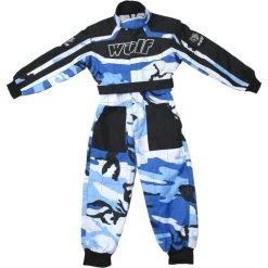 Wulfsport Wulf Youth Motocross Race Suit -Biker Style Shop lrgscale18605 Wulf Youth Race Suit Blue Camo 1600 1