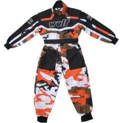 Wulfsport Wulf Youth Motocross Race Suit -Biker Style Shop lrgscale18605 Wulf Youth Race Suit Orange Camo 1600 1