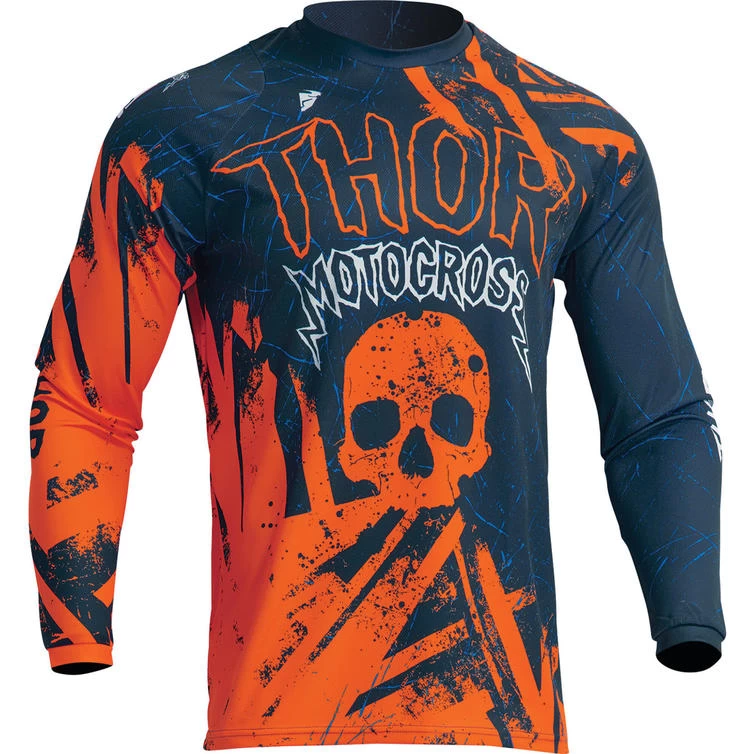 Thor Sector Gnar 2023 Youth Motocross Jersey 3 Thor Sector Gnar 2023 Youth Motocross Jersey - Image 3