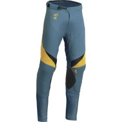 Thor Prime Rival 2023 Motocross Pants -Biker Style Shop lrgscale18670 Thor Prime Rival 2023 Motocross Pants Teal Yellow 1600 1