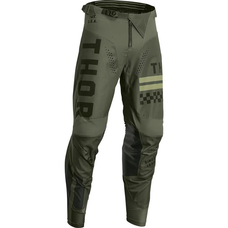 Thor Pulse Combat 2023 Motocross Jersey & Pants Army Kit 5 Thor Pulse Combat 2023 Motocross Jersey & Pants Army Kit - Image 5