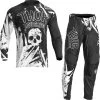 Thor Sector Gnar 2023 Youth Motocross Jersey & Pants Black White Kit