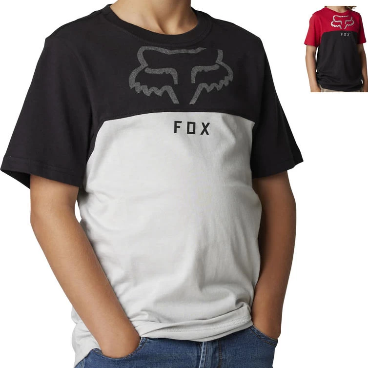 Fox Racing Youth Ryaktr Short Sleeve T-Shirt 1 Fox Racing Youth Ryaktr Short Sleeve T-Shirt