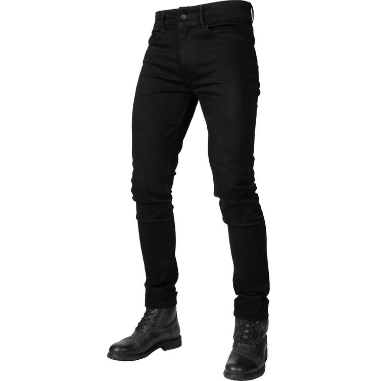 Bull-It Zero AA Approved Skinny Fit Black Motorcycle Jeans 3 Bull-It Zero AA Approved Skinny Fit Black Motorcycle Jeans - Image 3
