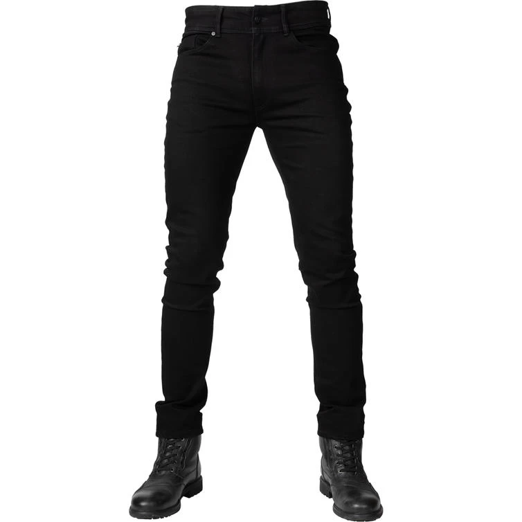 Bull-It Zero AA Approved Skinny Fit Black Motorcycle Jeans 4 Bull-It Zero AA Approved Skinny Fit Black Motorcycle Jeans - Image 4