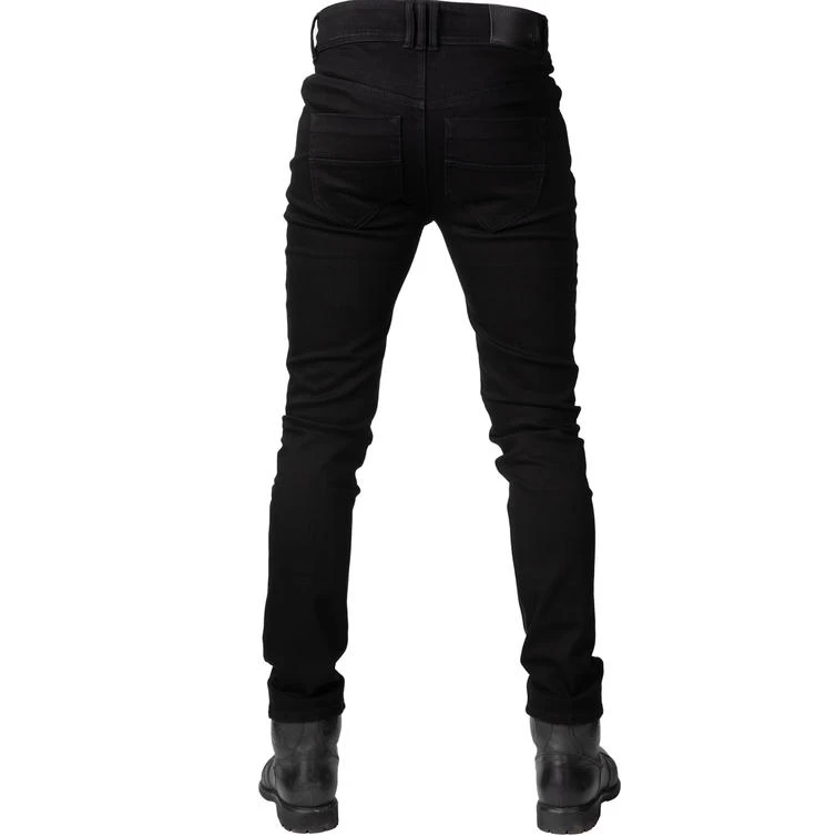 Bull-It Zero AA Approved Skinny Fit Black Motorcycle Jeans 6 Bull-It Zero AA Approved Skinny Fit Black Motorcycle Jeans - Image 6
