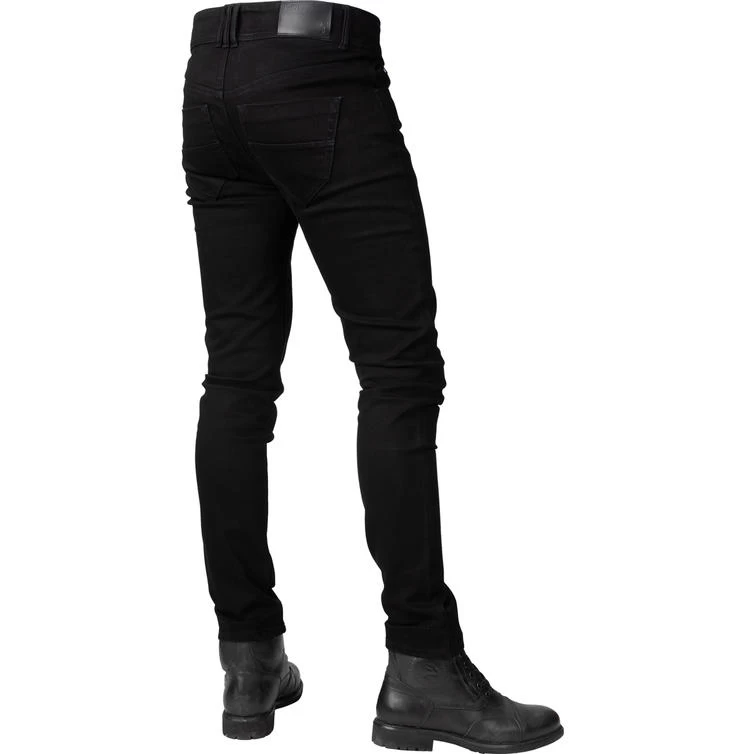 Bull-It Zero AA Approved Skinny Fit Black Motorcycle Jeans 7 Bull-It Zero AA Approved Skinny Fit Black Motorcycle Jeans - Image 7