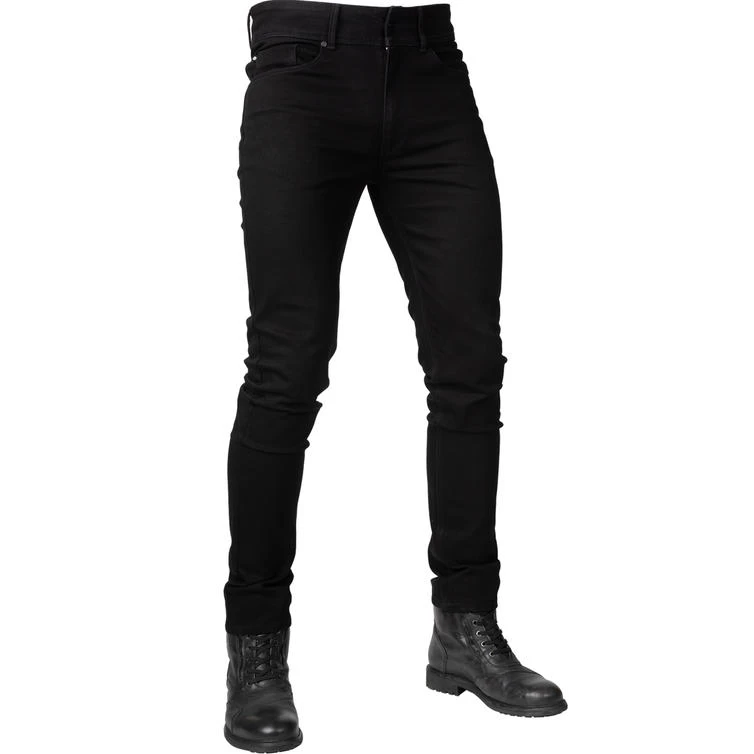 Bull-It Zero AA Approved Skinny Fit Black Motorcycle Jeans 8 Bull-It Zero AA Approved Skinny Fit Black Motorcycle Jeans - Image 8