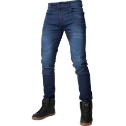 Bull-It Icon II AA Approved Slim Fit Blue Motorcycle Jeans -Biker Style Shop lrgscale18721 Bull It Icon II AA Approved Slim Fit Motorcycle Jeans Blue 1600 1