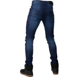 Bull-It Icon II AA Approved Slim Fit Blue Motorcycle Jeans -Biker Style Shop lrgscale18721 Bull It Icon II AA Approved Slim Fit Motorcycle Jeans Blue 1600 4