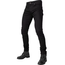 Bull-It Onyx AA Approved Straight Fit Black Motorcycle Jeans -Biker Style Shop lrgscale18724 Bull It Onyx AA Approved Straight Fit Motorcycle Jeans Black 1600 1