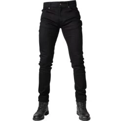 Bull-It Onyx AA Approved Straight Fit Black Motorcycle Jeans -Biker Style Shop lrgscale18724 Bull It Onyx AA Approved Straight Fit Motorcycle Jeans Black 1600 2
