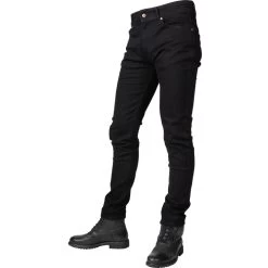 Bull-It Onyx AA Approved Straight Fit Black Motorcycle Jeans -Biker Style Shop lrgscale18724 Bull It Onyx AA Approved Straight Fit Motorcycle Jeans Black 1600 3